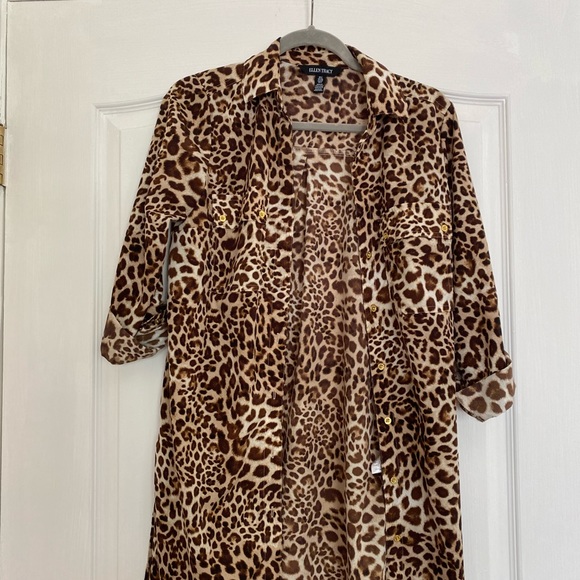 Cheetah printed duster - Picture 4 of 4